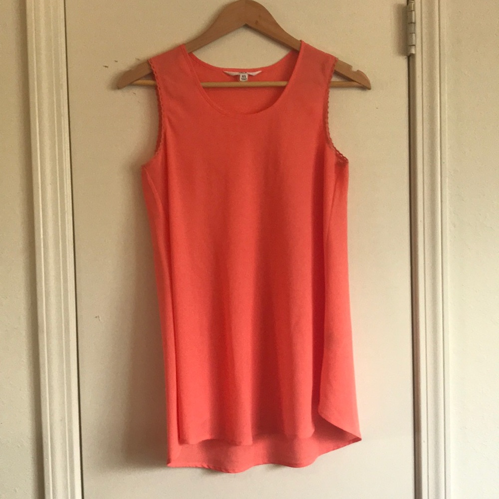Summer coral blouse